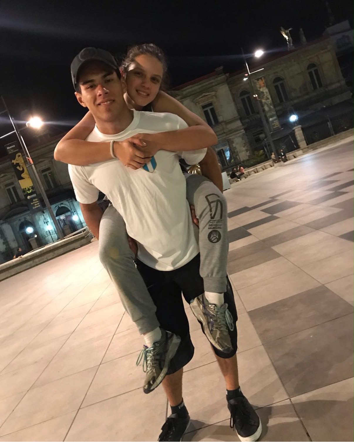 César y Nathalie al comienzo de su historia